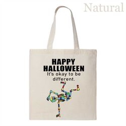 Happy Halloween Tote Bag, Bag For Halloween,Ghost Halloween Tote Bag,Halloween Party Tote Bag,Halloween Pumpkin Tote Bag