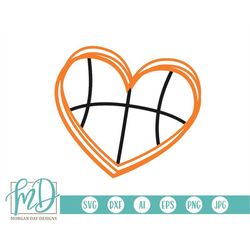 basketball heart outline svg, basketball svg, basketball heart svg, heart svg, love basketball svg, noun svg, icon svg,