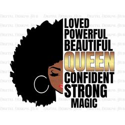 Black Girl Magic PNG, Afro Girl Png File For Sublimation, Black Queen PNG File, Birthday Gift For Melanin Woman PNG Subl