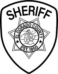 EL DORADO COUNTY CALIFORNIA SHERIFF, DEPARTMENT PATCH VECTOR FILE cnc engraving, cricut, vinyl file