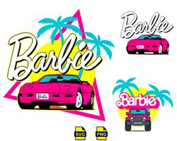 barbie svg, barbie car svg, pink girl svg, girly retro, barbie car svg, png, barbie jeep svg