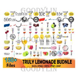 150 Truly Lemonade Bundle Svg, Truly Lemonade Svg, Truly Logo Svg