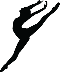 Ballet Silhouette Svg, Ballet SVG, Ballerina SVG, Ballet Dancer, Ballet svg files, Ballet Dance Studio Logo, Bale