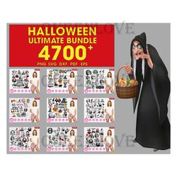 Halloween Ultimate Bundle 4700 Svg, mega Halloween bundle, Heather Roberts Art Bundle, Halloween svg, Fall svg