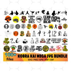 100 Kobra Kai Mega Bundle Svg, Kobra Kai Svg, Karate Svg