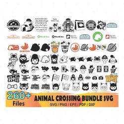 260 Animal Crossing Svg Bundle, Animal Crossing Svg, Gamer Svg