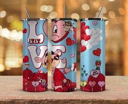 Valentine Tumbler PNG, Valentines Tumbler Wrap, Valentine Gift Sublimation 46