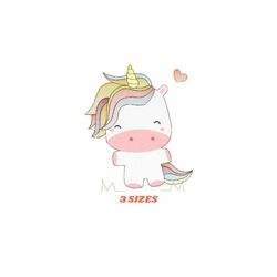 Unicorn embroidery designs - Girl embroidery design machine embroidery pattern - Unicorns embroidery file - baby girl em