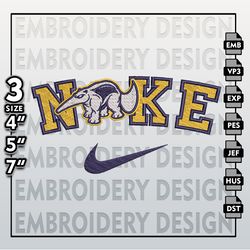 NCAA Embroidery Files, Nike UC Irvine Anteaters Embroidery Designs, UC Irvine Anteaters, Machine Embroidery Files