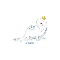 Dinosaur embroidery designs - Dino embroidery design machine embroidery pattern - instant download - Baby boy embroidery
