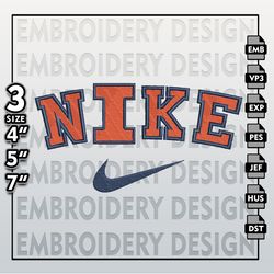 NCAA Embroidery Files, Nike Illinois Fighting Illini Embroidery Designs, Fighting IIIini, Machine Embroidery Files