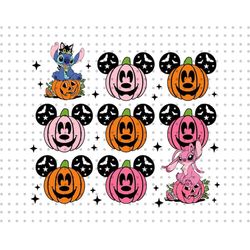 Halloween Mouse Head Pumpkin Doodle Svg, Spooky Vibes Svg, Halloween Pumpkin Svg, Trick Or Treat Png, Spooky Svg, Fall S