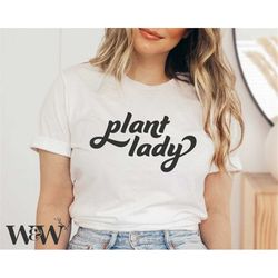 Plant Lady SVG | Funny Spring Shirt SVG | Plant Mom SVG | Retro Spring Tee Svg | Plant Lover Svg | Crazy Plant Lady Svg