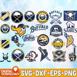 Bundle 24 Files Buffalo Sabres Hockey Team Svg, Buffalo Sabres svg, NHL Svg, NHL Svg, Png, Dxf, Eps, Instant Download
