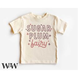 Sugar Plum Fairy SVG | Kids Christmas SVG | Retro Christmas SVG | Toddler Christmas Shirt Svg | Santa Baby Svg | Christm