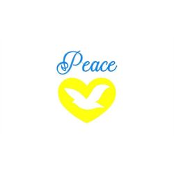 Peace embroidery design - Peace Dove embroidery designs machine embroidery pattern - No war embroidery download file - U