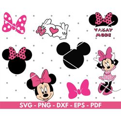 Minnie Mouse svg, Minnie Mouse birthday svg, Minnie Mouse Birthday, Princess svg, Mickey Mouse clubhouse, Cricut svg, In