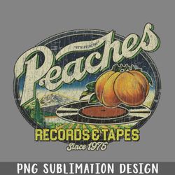 Peaches Records Tapes 1975 PNG Download