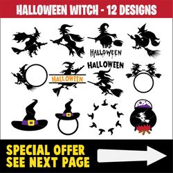 Halloween witch designs