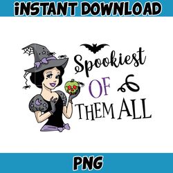 Halloween Princess Png, Spooky Vibes Png, Bat, Witch Png, Png Files For Cricut Sublimation, Easy Download (9)