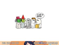 Funny Trick Or Treat Halloween Ghost Costume I Got A Rock png, sublimation copy