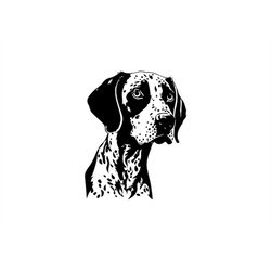 POINTER Dog SVG, POINTER Clipart, Pointer Svg Files For Cricut, Pointer Silhouette Svg, Dog svg