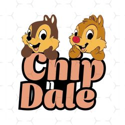 Chip and Dale  Disney Style Outfit svg