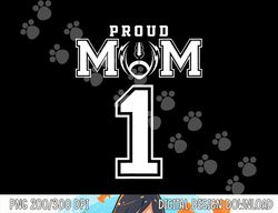 Custom Proud Football Mom Number 1 Personalized For Women png, sublimation copy