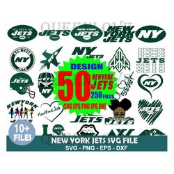 New York Jets SVG file, Jets logo SVG Files Bundle, Nfl Team Logo SVG