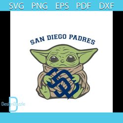 San Diego Padres Baby Yoda Svg, Sport Svg, Sport Logo Team Svg, Sport Gift Svg, Baby Yoda Svg, San Diego Padres Svg, San