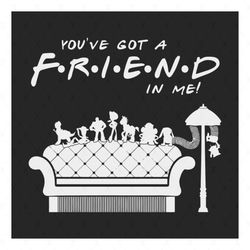 You Got A Friend In Me Shirt Svg, Toy Story Svg, Gift For Friends, Gift For Birthday, Disney, Cricut File, Silhouette, S