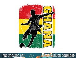 Ghana Soccer Team Ghanaian Flag Jersey Football Fans png, sublimation copy
