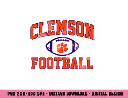 Clemson Tigers Arch Football Logo png, sublimation copy
