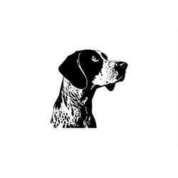 POINTER Dog SVG, POINTER Clipart, Pointer Svg Files For Cricut, Pointer Silhouette Svg, Dog svg