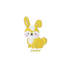 Easter Bunny embroidery design - Rabbit embroidery designs machine embroidery pattern - Baby boy embroidery file - insta