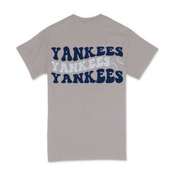 Yankees svg, Yankees Fan svg, Team Spirit svg, Baseball svg, Boho svg, Wavy Stacked svg, Retro Vintage, Svg Cut File Cri