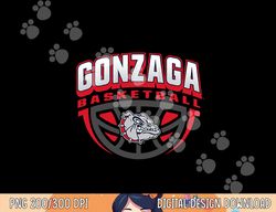 Gonzaga Bulldogs Basketball Dribble Logo Officially Licensed  png, sublimation copy