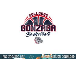 Gonzaga Bulldogs Basketball Swish Officially Licensed  png, sublimation copy