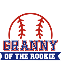 Granny of Rookie 1st Birthday Baseball Theme Matching Party png 2
