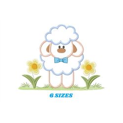 Sheep embroidery design - Lamb embroidery designs machine embroidery pattern - baby boy embroidery file - newborn embroi