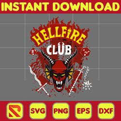 Hellfire Club Svg, Stranger Things SVG, Stranger Things Svg, Stranger Things Svg, Stranger Things Cut Files, Stranger Th