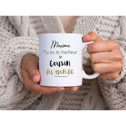 Mug You are the best cousin in the world - Cousin gift - Cousin birthday gift - Personalized gift -