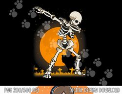 Halloween Shirts For Boys Kids Girl Dabbing Skeleton Costume png, sublimation copy