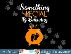 Halloween Something Special Is Brewing Baby Announcement png, sublimation copy
