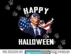Happy Halloween Joe Biden Confused American Flag 4th Of July png, sublimation copy