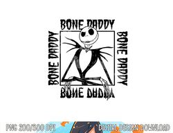 Disney The Nightmare Before Christmas Jack Bone Daddy Frame png, sublimation copy