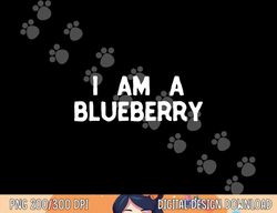 I Am A Blueberry Costume Halloween I m Lazy Easy png, sublimation copy