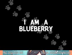 I Am A Blueberry Costume Halloween I m Lazy Easy png, sublimation copy
