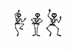 Bundle Dancing Skeleton SVG , Halloween Svg, skeleton dance svg , Skeleton funny dance SVG files for cricut - Png, Svg,