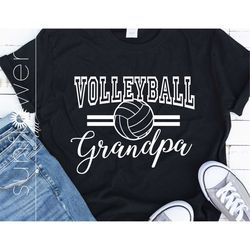 Volleyball Grandpa SVG | Volleyball Grandpa Cricut Silhouette | Volleyball Grandpa Svg Printable Cricut SIlhouette | Vol